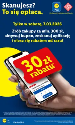 Lidl - gazetka promocyjna Oferta od czwartku od czwartku 05.03 do soboty 07.03 - strona 24