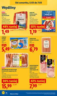 Lidl - gazetka promocyjna Oferta od czwartku od czwartku 05.03 do soboty 07.03 - strona 42