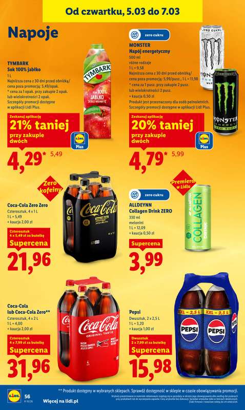 Lidl - gazetka promocyjna Oferta od czwartku od czwartku 05.03 do soboty 07.03 - strona 58