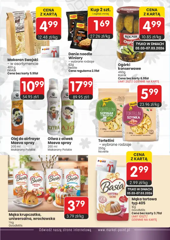 Market Point - gazetka promocyjna Gazetka od czwartku 05.03 do soboty 21.03 - strona 16