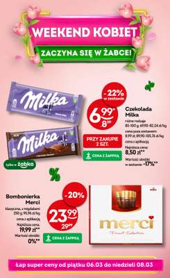 Żabka - gazetka promocyjna Gazetka weekendowa od piątku 06.03 do niedzieli 08.03