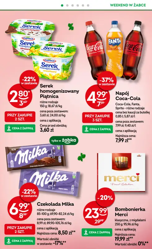 Żabka - gazetka promocyjna Gazetka weekendowa   - strona 2