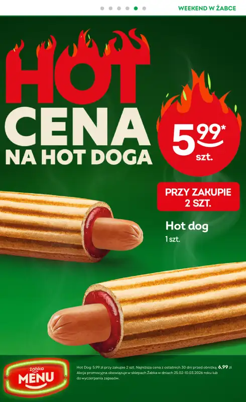 Żabka - gazetka promocyjna Gazetka weekendowa od piątku 06.03 do niedzieli 08.03 - strona 6