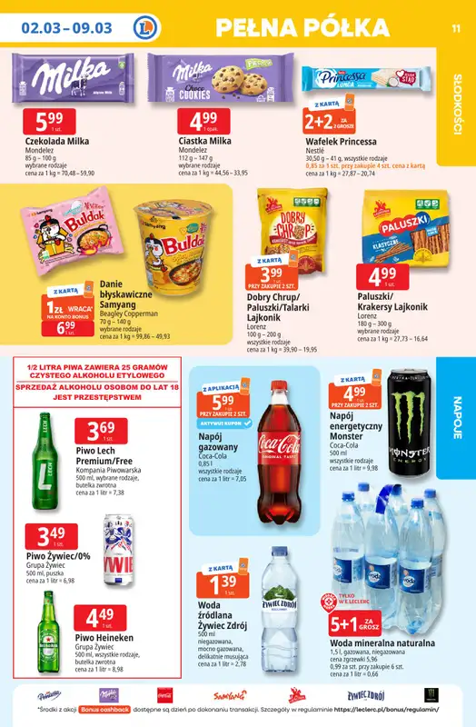 Leclerc - gazetka promocyjna Oferta E.Leclerc I Tanio to tu! od wtorku 03.03 do poniedziałku 09.03 - strona 10