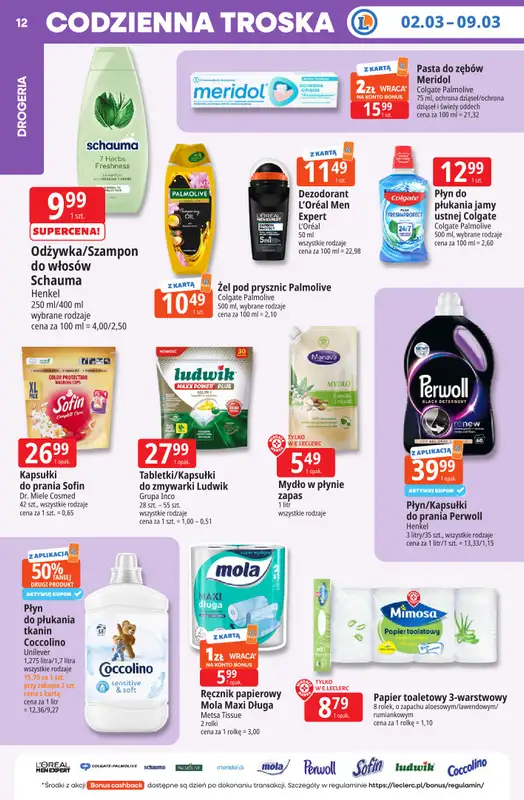 Leclerc - gazetka promocyjna Oferta E.Leclerc I Tanio to tu! od wtorku 03.03 do poniedziałku 09.03 - strona 11