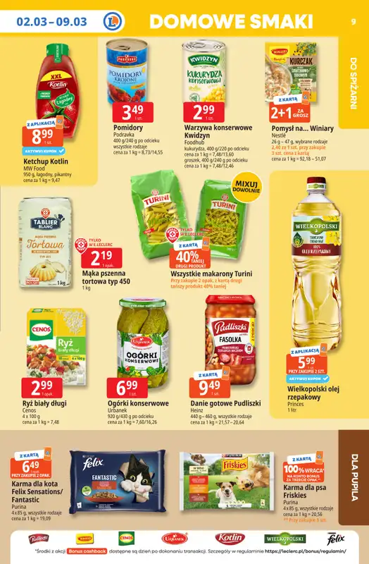 Leclerc - gazetka promocyjna Oferta E.Leclerc I Tanio to tu! od wtorku 03.03 do poniedziałku 09.03 - strona 8