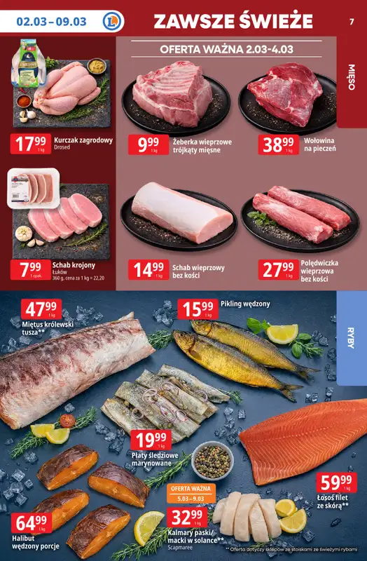 Leclerc - gazetka promocyjna Oferta E.Leclerc I Tanio to tu! od wtorku 03.03 do poniedziałku 09.03 - strona 7