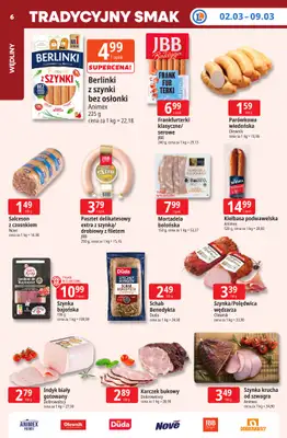 Leclerc - gazetka promocyjna Oferta E.Leclerc I Tanio to tu! od wtorku 03.03 do poniedziałku 09.03 - strona 6