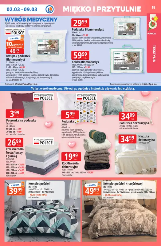 Leclerc - gazetka promocyjna Oferta E.Leclerc I Tanio to tu! od wtorku 03.03 do poniedziałku 09.03 - strona 14