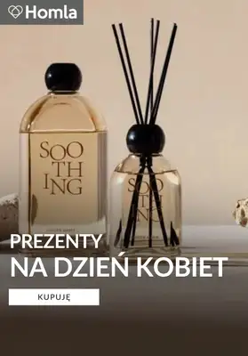 Dzień Kobiet - gazetka promocyjna Homla | Prezenty na Dzień Kobiet od środy 04.03 do niedzieli 08.03