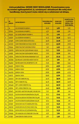 Biedronka - gazetka promocyjna Obniżamy ceny regularne od poniedziałku 02.03  - strona 11
