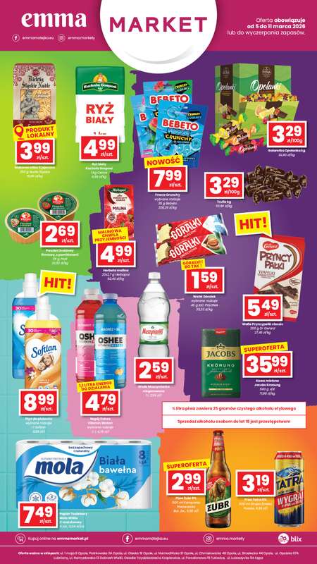 emma MARKET - gazetka promocyjna Plakaty promocyjne od czwartku 05.03 do środy 11.03 - strona 2