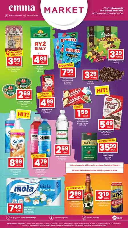 emma MARKET - gazetka promocyjna Plakaty promocyjne od czwartku 05.03 do środy 11.03 - strona 2