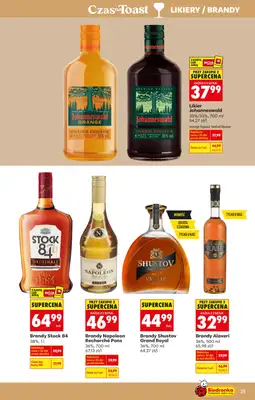 Biedronka - gazetka promocyjna Czas na toast od poniedziałku 23.02 do soboty 07.03 - strona 35