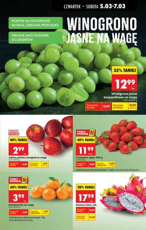 Biedronka - gazetka promocyjna Od czwartku od czwartku 05.03 do środy 11.03 - strona 29
