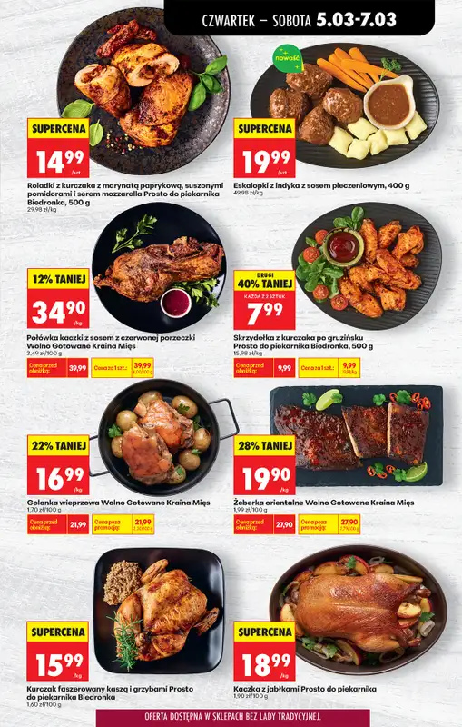 Biedronka - gazetka promocyjna Od czwartku od czwartku 05.03 do środy 11.03 - strona 39