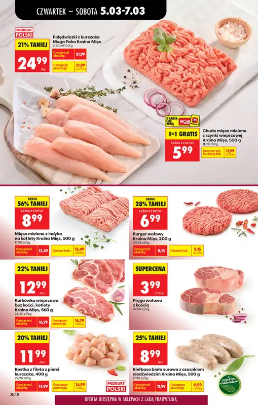 Biedronka - gazetka promocyjna Od czwartku, Z ladą tradycyjną od czwartku 05.03 do środy 11.03 - strona 38