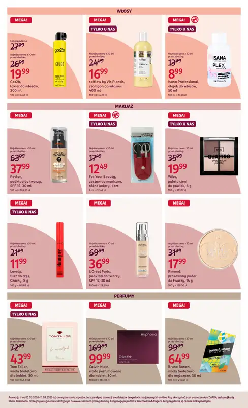 Rossmann - gazetka promocyjna Gazetka od czwartku 05.03 do środy 11.03 - strona 5