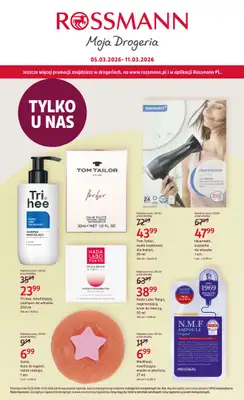 Rossmann - gazetka promocyjna Gazetka od czwartku 05.03 do środy 11.03