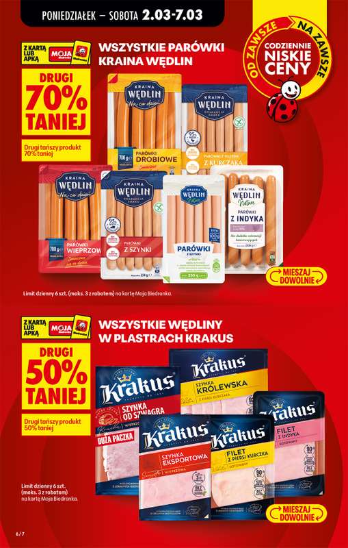 Biedronka - gazetka promocyjna Od poniedziałku od poniedziałku 02.03 do soboty 07.03 - strona 22