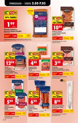 Biedronka - gazetka promocyjna Od poniedziałku, Z ladą tradycyjną od poniedziałku 02.03 do soboty 07.03 - strona 60