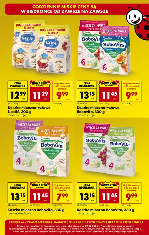 Biedronka - gazetka promocyjna Od poniedziałku, Z ladą tradycyjną od poniedziałku 02.03 do soboty 07.03 - strona 11