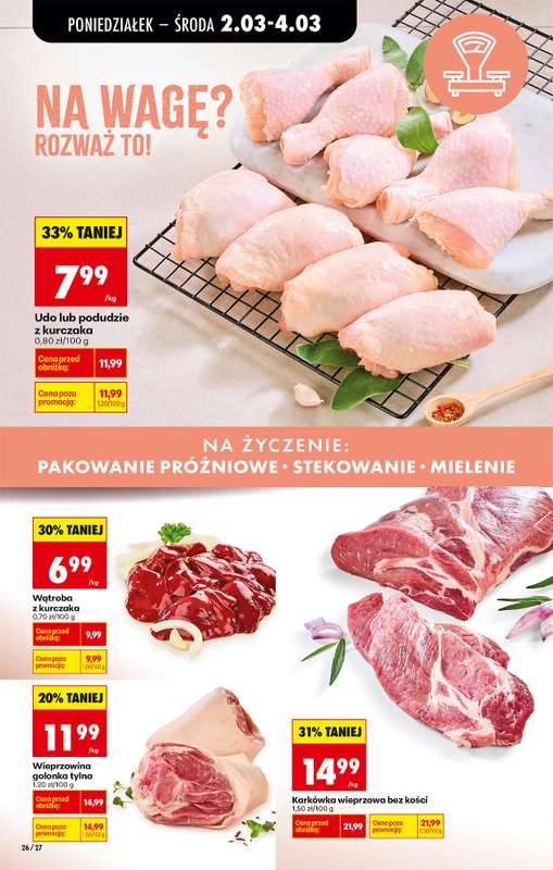 Biedronka - gazetka promocyjna Od poniedziałku, Z ladą tradycyjną od poniedziałku 02.03 do soboty 07.03 - strona 44