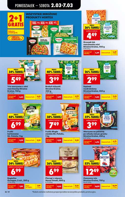 Biedronka - gazetka promocyjna Od poniedziałku, Z ladą tradycyjną od poniedziałku 02.03 do soboty 07.03 - strona 62