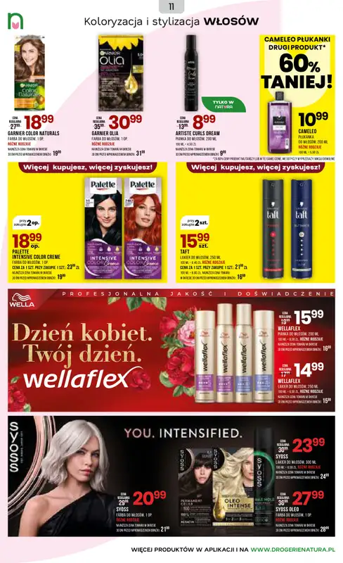 Drogerie Natura - gazetka promocyjna Gazetka od czwartku 05.03 do wtorku 17.03 - strona 11