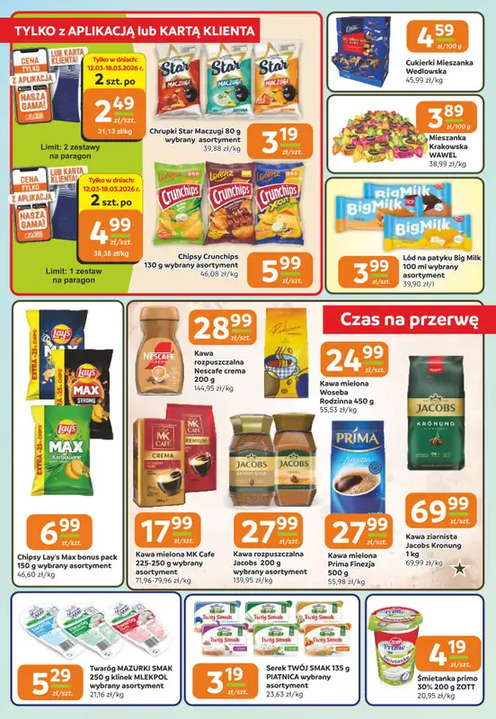 Społem Częstochowa - gazetka promocyjna Gazetka od czwartku 12.03 do wtorku 24.03 - strona 5