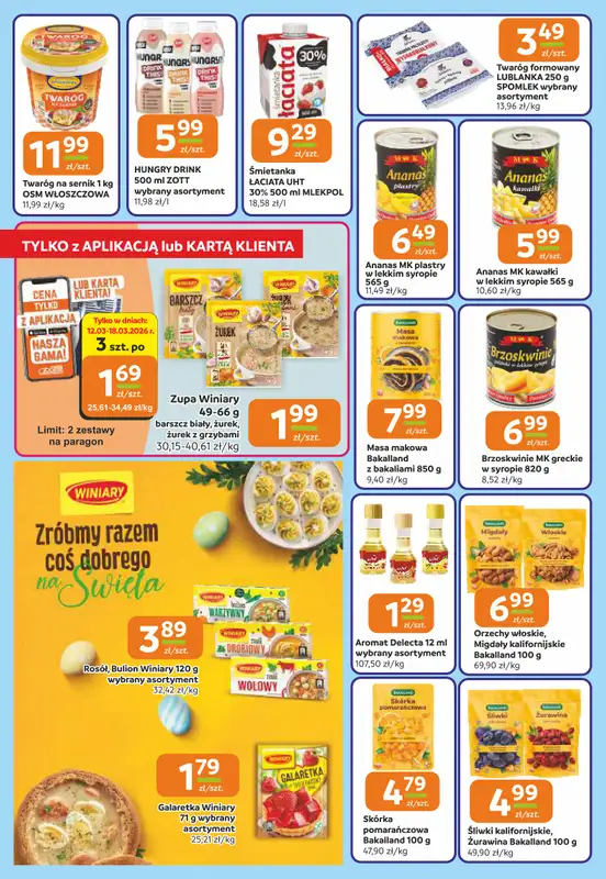 Społem Częstochowa - gazetka promocyjna Gazetka od czwartku 12.03 do wtorku 24.03 - strona 7