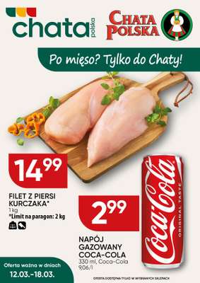 Chata Polska - gazetka promocyjna Plakat promocyjny  do środy 18.03