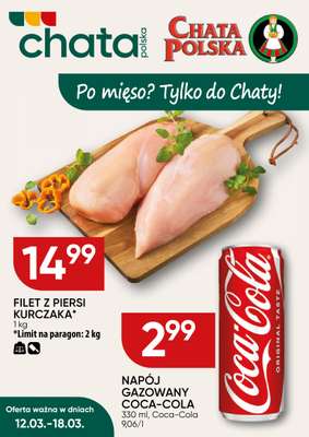 Chata Polska - gazetka promocyjna Plakat promocyjny od czwartku 12.03 do środy 18.03