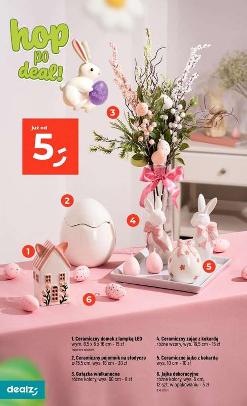 Dealz - gazetka promocyjna Katalog Wielkanocny od czwartku 05.03 do soboty 04.04 - strona 22