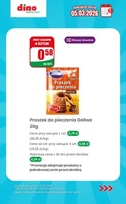 Dino - gazetka promocyjna Specjalna oferta na 05.03.2026 - promocje spoza gazetki od czwartku 05.03 do czwartku 05.03 - strona 11