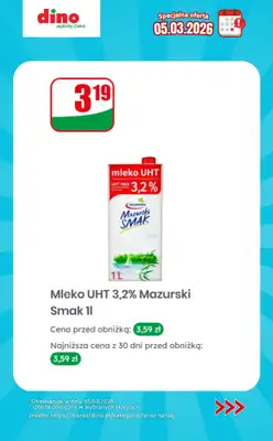 Dino - gazetka promocyjna Specjalna oferta na 05.03.2026 - promocje spoza gazetki od czwartku 05.03 do czwartku 05.03 - strona 5
