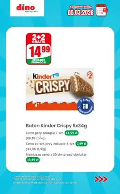Dino - gazetka promocyjna Specjalna oferta na 05.03.2026 - promocje spoza gazetki od czwartku 05.03 do czwartku 05.03 - strona 6