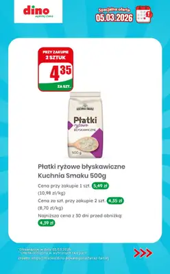 Dino - gazetka promocyjna Specjalna oferta na 05.03.2026 - promocje spoza gazetki od czwartku 05.03 do czwartku 05.03 - strona 12