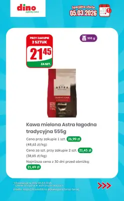 Dino - gazetka promocyjna Specjalna oferta na 05.03.2026 - promocje spoza gazetki od czwartku 05.03 do czwartku 05.03 - strona 9