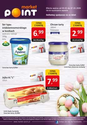 Market Point - gazetka promocyjna Gazetka weekendowa od czwartku 05.03 do soboty 07.03