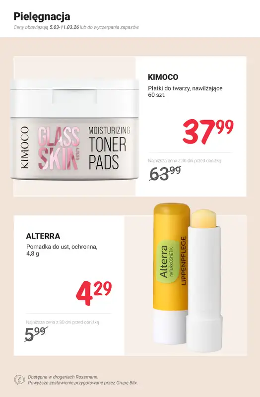 Rossmann - gazetka promocyjna MEGA promocje z nowej gazetki od czwartku 05.03 do środy 11.03 - strona 7