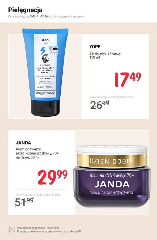 Rossmann - gazetka promocyjna MEGA promocje z nowej gazetki od czwartku 05.03 do środy 11.03 - strona 5