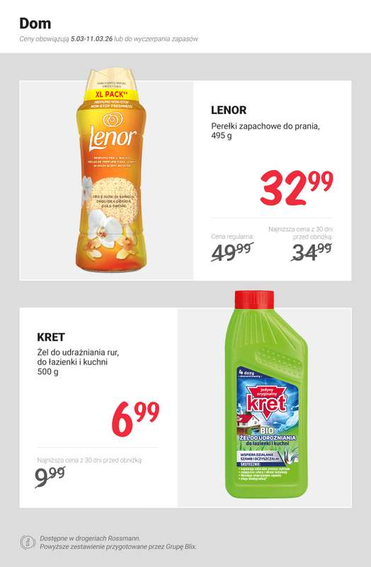 Rossmann - gazetka promocyjna MEGA promocje z nowej gazetki od czwartku 05.03 do środy 11.03 - strona 12
