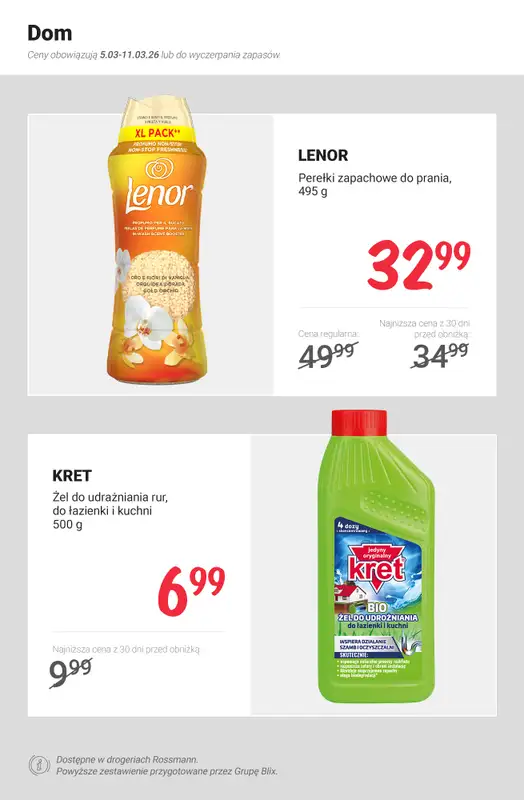 Rossmann - gazetka promocyjna MEGA promocje z nowej gazetki od czwartku 05.03 do środy 11.03 - strona 12
