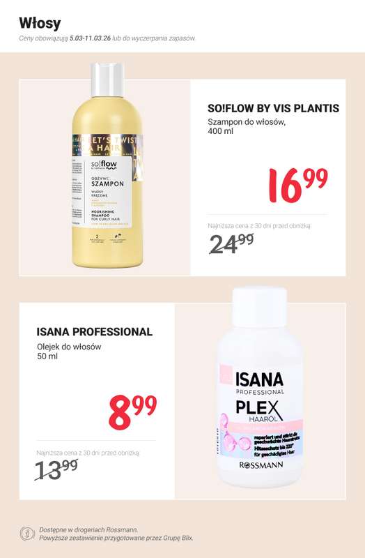 Rossmann - gazetka promocyjna MEGA promocje z nowej gazetki od czwartku 05.03 do środy 11.03 - strona 6