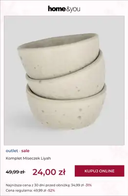 home&you - gazetka promocyjna OUTLET od czwartku 05.03  - strona 7