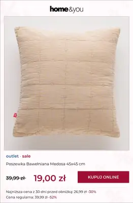 home&you - gazetka promocyjna OUTLET od czwartku 05.03  - strona 3