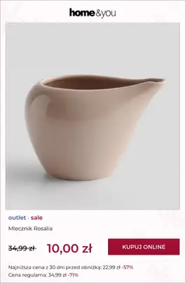 home&you - gazetka promocyjna OUTLET od czwartku 05.03  - strona 8