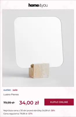 home&you - gazetka promocyjna OUTLET od czwartku 05.03  - strona 9