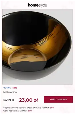 home&you - gazetka promocyjna OUTLET od czwartku 05.03  - strona 5